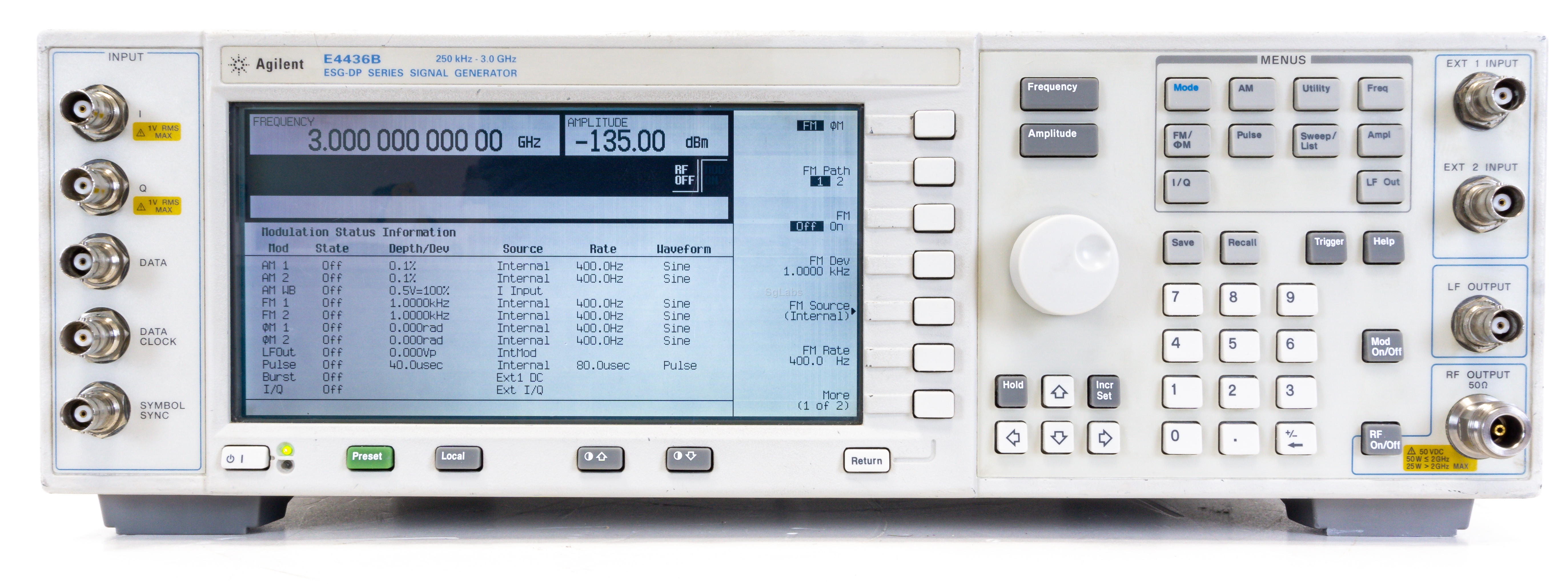 agilent E4436B ESG-DP Series Signal Genrator